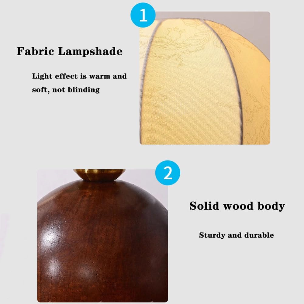 Audara-French Vintage Living Room Study Wall Cabinet Desk Light Warm Creative Fabric Solid Wood Desk Lamp Office Club Coffee Shop Model Room Table Lamp Villa Mall Front Desk Lighting Fixture
