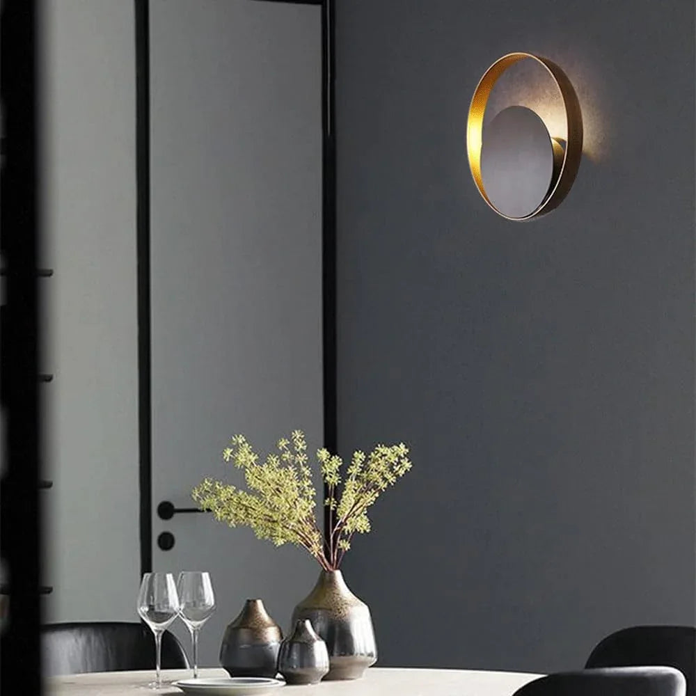 Audara-Minimally Modern Creative Wall Lamp American Art Headboard Wall Lights Bedroom Living Room Metal Sconces Study Room Hotel Decoration Mounted Lighting Fixture