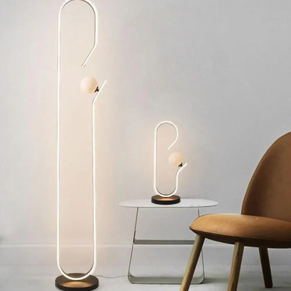 Audara-Luxury Creative Bedroom Living Room Desk Light Scandinavian Postmodern Linear Aluminum Desk Lamp Cafe Restaurant Bar Table Lamp Study Teahouse Club Decoration Lighting Fixture
