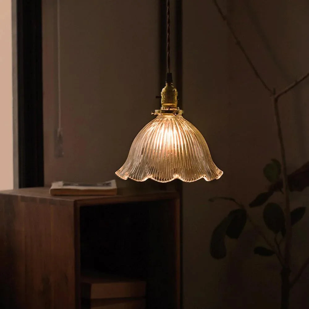 Audara-8-inch Glass Pendant Lights, Bohemian Style, Suitable for Various Decorative Lighting Scenarios Such As Tea Restaurants, Hallways, Balconies, Living Rooms, Hotel Entrances, and Cafes.