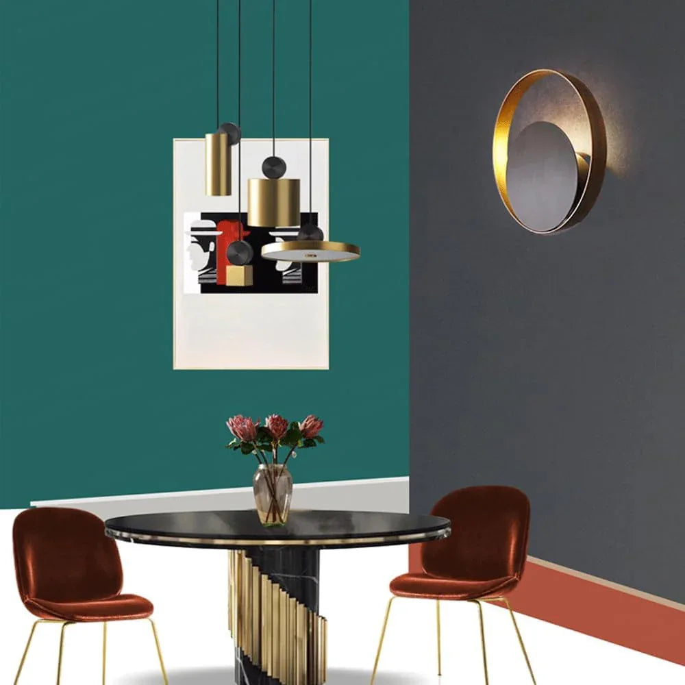 Audara-Minimally Modern Creative Wall Lamp American Art Headboard Wall Lights Bedroom Living Room Metal Sconces Study Room Hotel Decoration Mounted Lighting Fixture