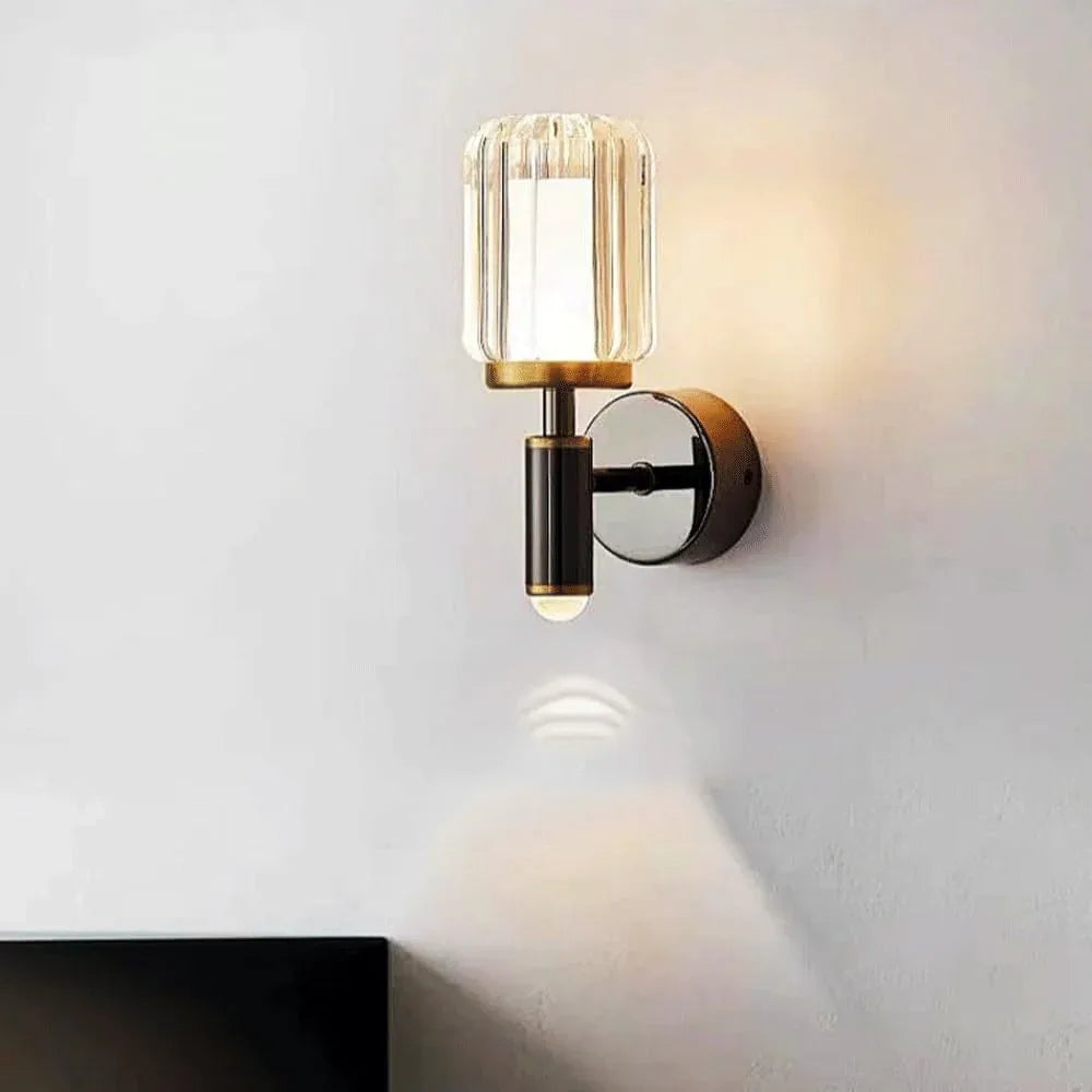 Audara-Scandinavian Personality Light Luxury Wall Lamp Simple Modern Bedside Wall Lights Designer Creative Background Wall Sconces Corridor Entranceway Atmosphere Mounted Lighting Fixture