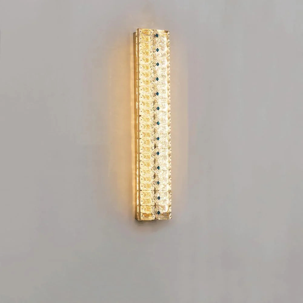 Audara-Modern Minimalist Wall Lamp Bedroom Bedside Ambience Sense Wall Lights Italian Light Luxury Crystal Sconces Scandinavian Background Wall Living Room Decorative Mounted Lighting Fixture