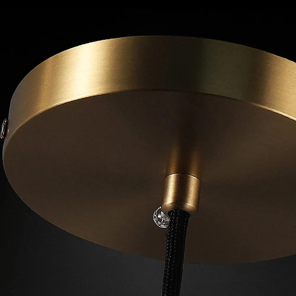 Audara-Crystal Pendant Light, 7-inch, European Modern Minimalist Style, Suitable for Installation in Various Spaces Such As Bedrooms, Hotels, Restaurant Entryways, Cafes, and Kitchen Islands.