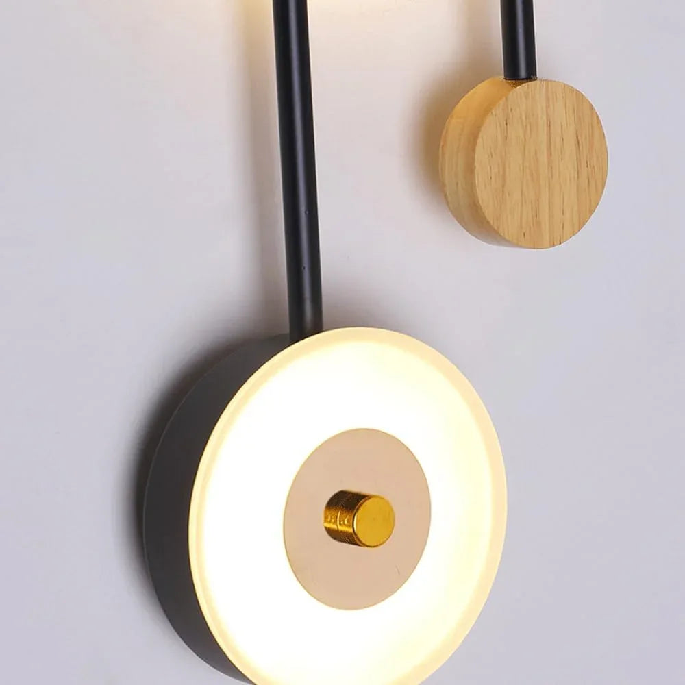 Audara-Postmodern Creative Background Wall Wall Lamp Simple Living Room LED Wall Lights Bedroom Bedside Ambience Sconces Aisle Corridor Entrance Mounted Lighting Fixture