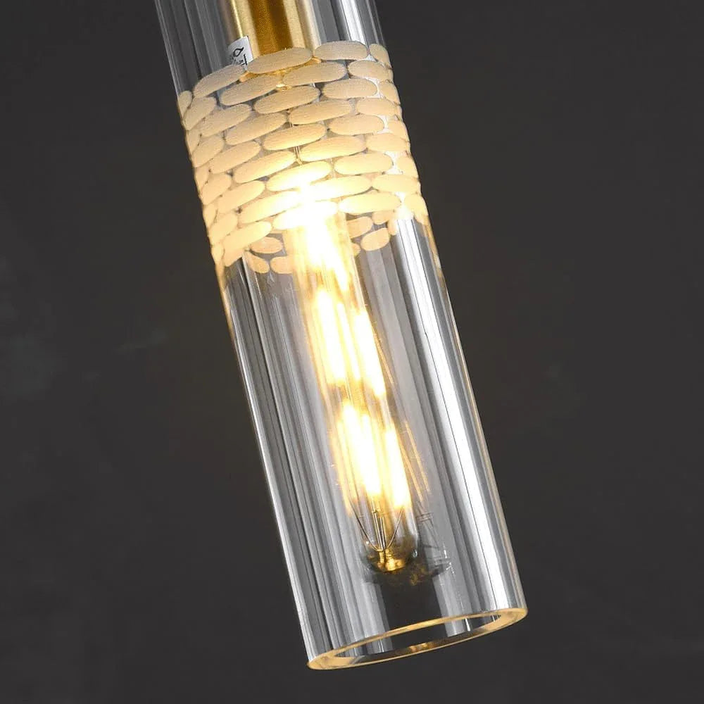 Audara-Crystal Pendant Light, Small-Sized Bohemian Style, Minimalist Design, Multi-Style Lighting Fixture Suitable for Living Rooms, Cafes, Dining Rooms, Kitchen Islands, and Entryways.