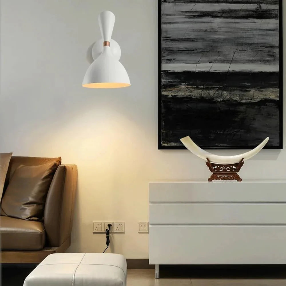 Audara-Scandinavian Industrial Style Staircase Wall lamp Bedroom Hotel Bedside Wall Lights Aisle Corridor Decoration sconces Postmodern Creative Background Wall Mounted Lighting Fixture