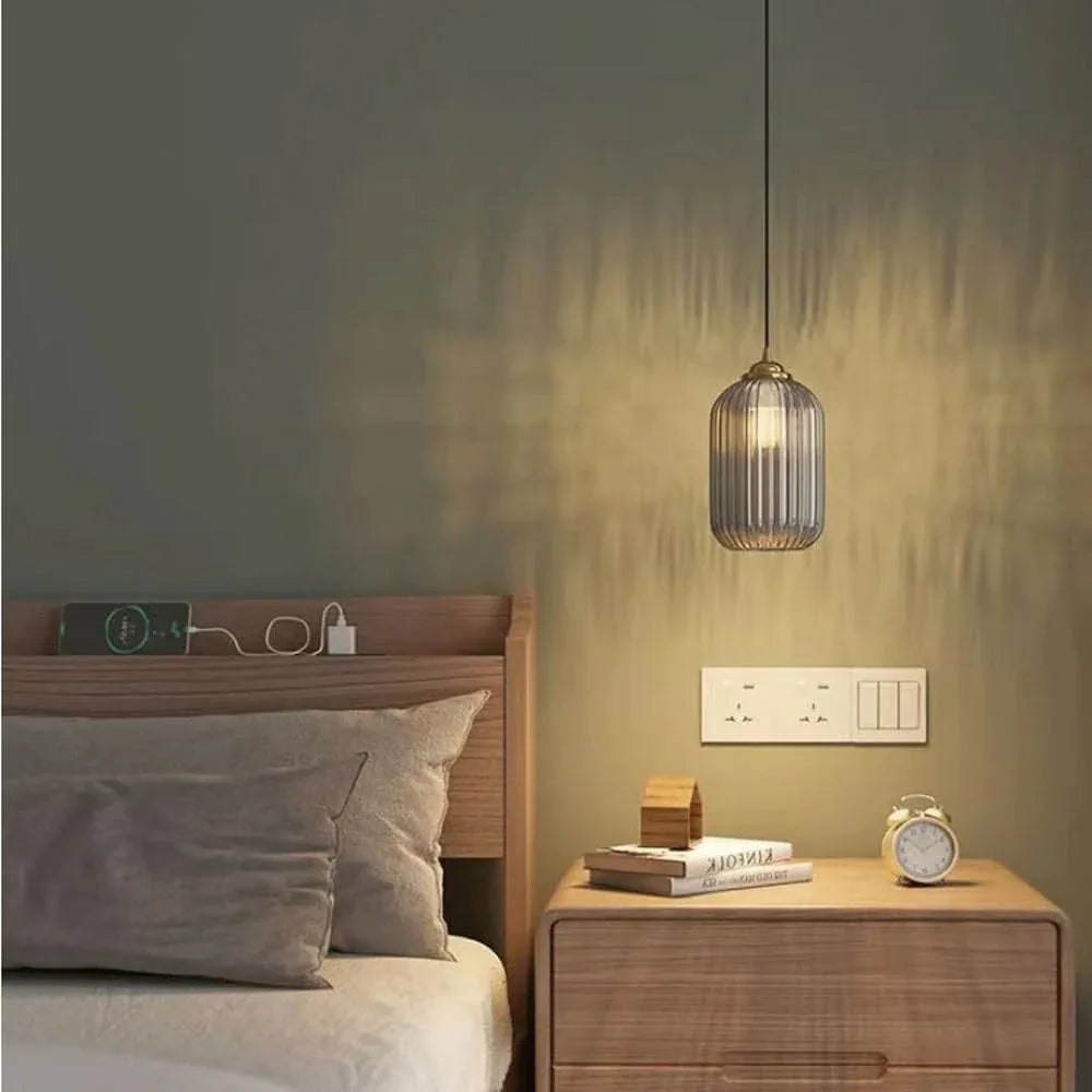 Audara-5.5-inch Crystal Pendant Light: A Small, Decorative Light Fixture Suitable For Installation In Various Spaces.Easily Complements A Variety Of Styles Including Bohemian, European,and Modern Mini