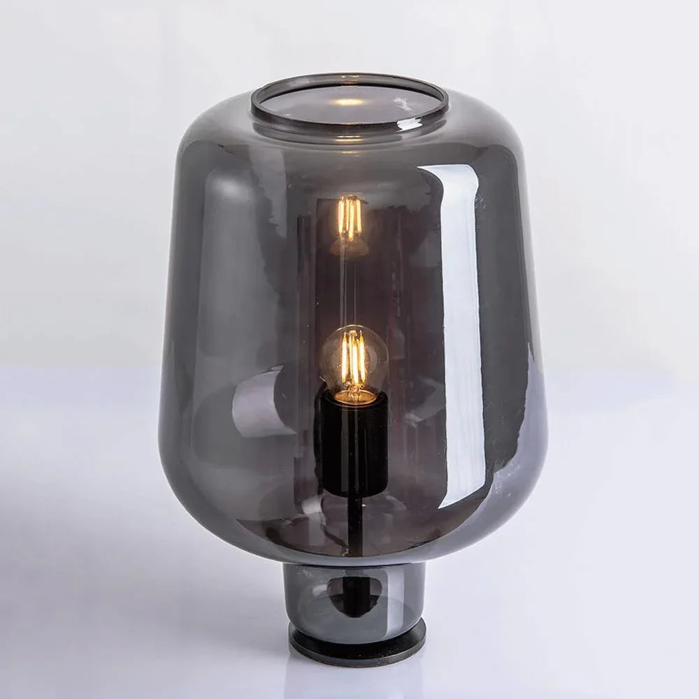 Audara-Scandinavian Simple Bedroom Study Desk Light Creative Fashion Glass Desk Lamp Cabinet Bedside Living Room Couch Side Table Lamp Bar Farmhouse Villa Hotel Decoration Lighting Fixture