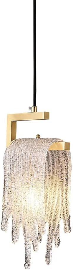 Audara-Crystal Pendant Light, 8-inch Style, Modern and Luxurious Design, Suitable for Various Locations Such As Hotels, Restaurants, and Kitchen Islands. Also Suitable for Bedrooms.