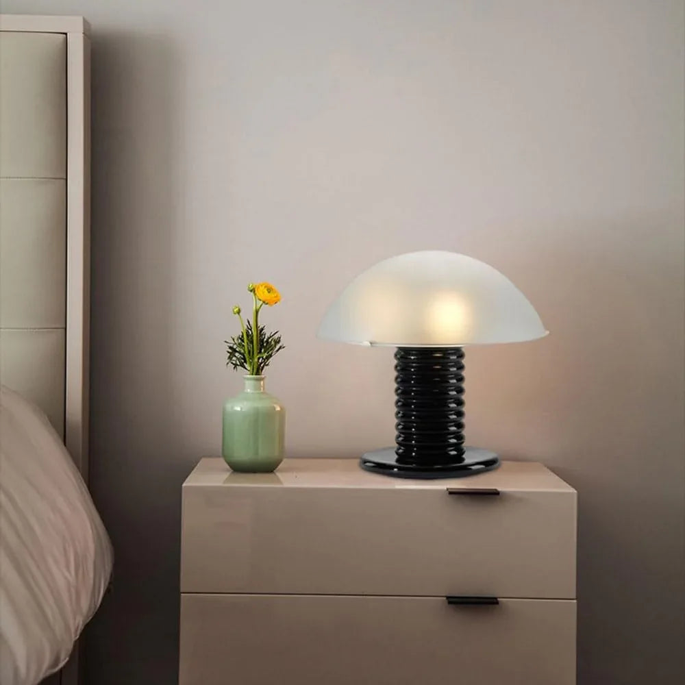 Audara-Scandinavian Creative Study Room Model Room Showroom Desk Light Simple Designer Living Room Office Bedroom Desk Lamp Villa Mall Restaurant Coffee Shop Lighting Fixture Frosted Glass Table Lamp