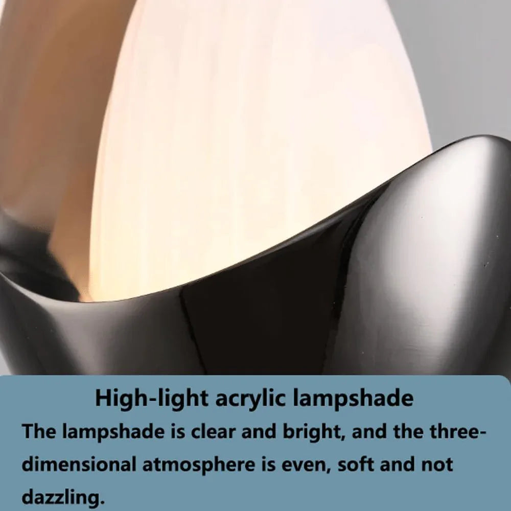 Audara-Modern Simple Liftable 3000K Warm Light Pendant Lightled Creative Light Luxury Bedside Chandeliers 3.74in Three Colors Available HangingLamp Bedroom Hallway Entryway Decor Lighting Fixture