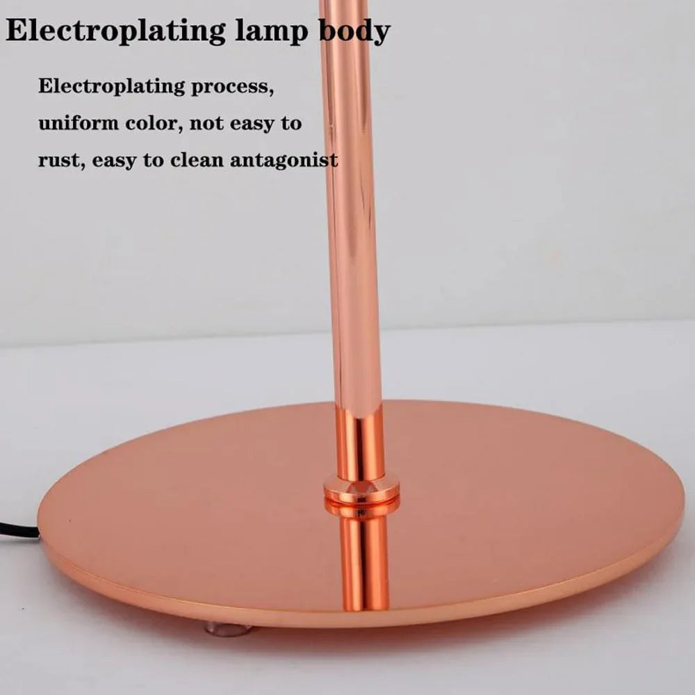 Audara-Postmodern Light Luxury Bedroom Bedside Desk Light Elegant Warm Glass Desk Lamp Cafe Dining Room Villa Lighting Fixture Farmhouse B&B Study Apartment Living Room Table Lamp