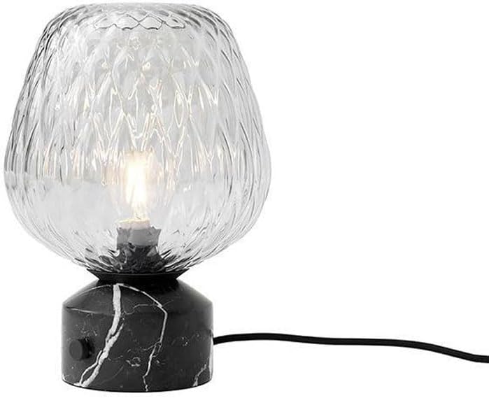 Audara-Scandinavian Designer Model Showroom Villa Cafe Desk Light Luxury High-end Glass Marble Desk Lamp Hotel Front Desk B&B Farmhouse Rustic Table Lamp Club Living Room Bedroom Lighting Fixture