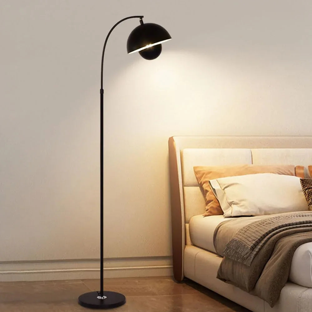 Audara-French Style Study Bedroom Floor Lamp Modern E26 Single Light Source Metal Standing Lamp Height Angle Adjustable Three Tones Living Room Torchiere Restaurant Hotel Decor Lighting Fixture Dark