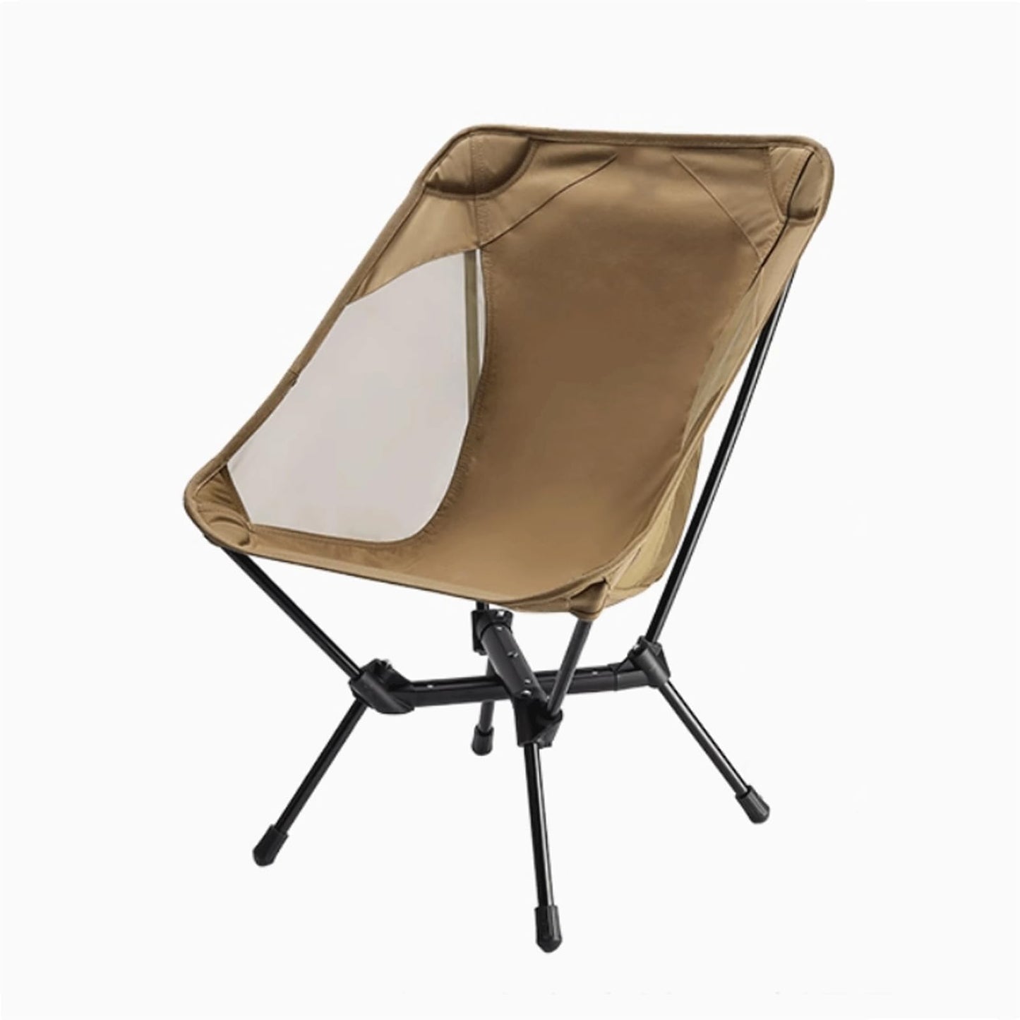 Audara-Lightweight and Comfortable Black Beach Chair Outdoor Camping Aluminum Alloy Ultra-Lightweight Dual-Purpose Folding Chair Khaki Suitable for Mountaineering and Hiking Camping Multi-Color Avail