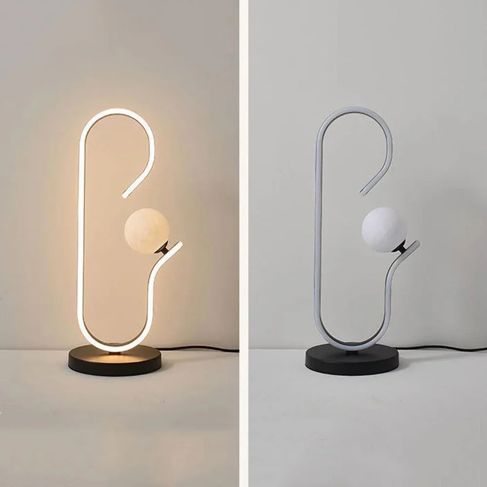 Audara-Luxury Creative Bedroom Living Room Desk Light Scandinavian Postmodern Linear Aluminum Desk Lamp Cafe Restaurant Bar Table Lamp Study Teahouse Club Decoration Lighting Fixture