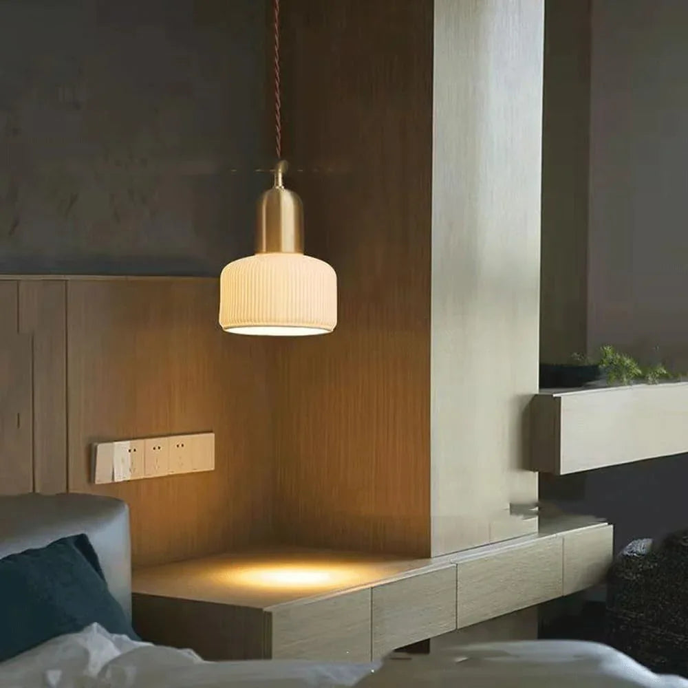 Audara-5.5-inch Glass Pendant Lights: Small, Decorative Light Fixtures Suitable For Installation In Various Spaces. Easily Complements A Variety Of Styles Including Bohemian, European, And Modern Mini