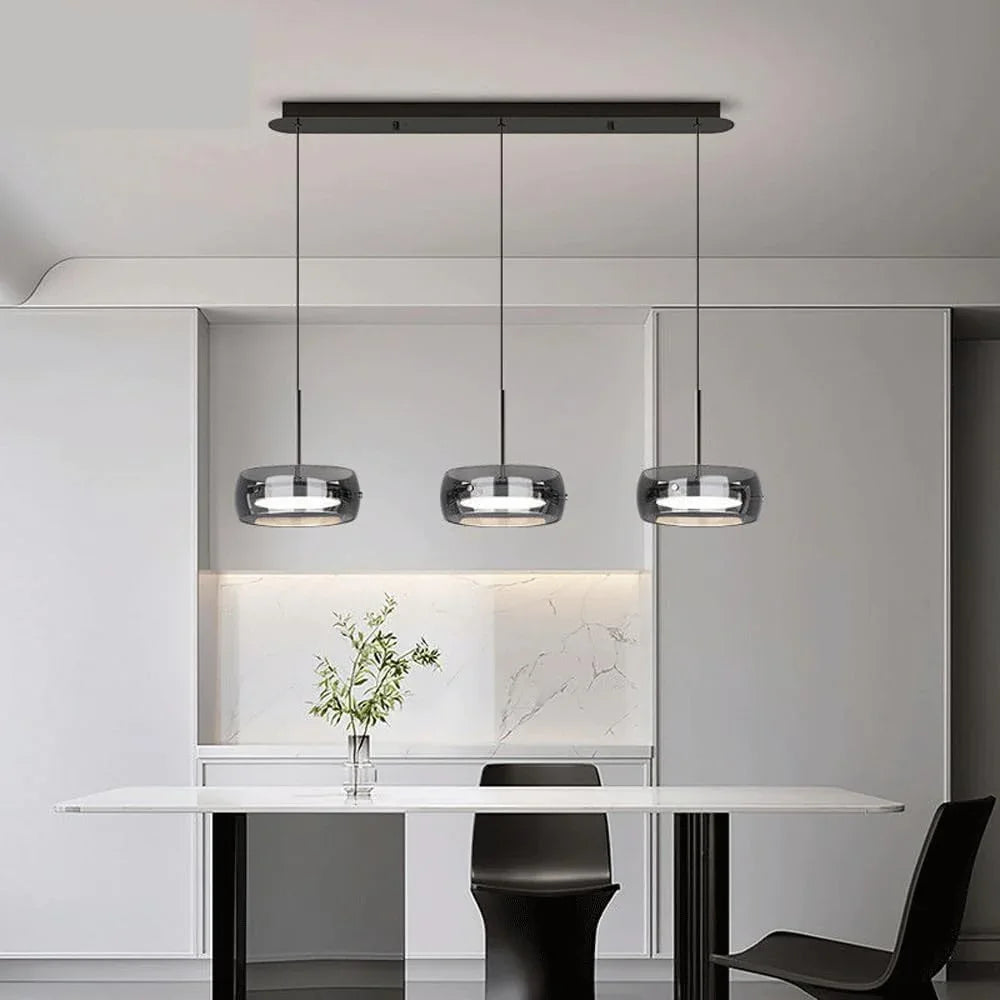 Audara-8-inch Glass Pendant Lights: Small Size, Suitable for Installation in Various Spaces, and Easily Complements Bohemian, European, and Other Styles.