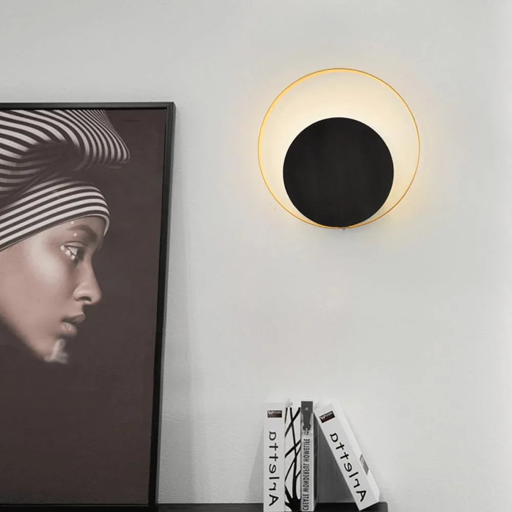 Audara-Simple Modern Bedroom Wall Lamp Living Room Backdrop Art Wall Lights Designer Fashion Skeleton Glass Sconces Aisle Corridor Metal Mounted Lighting Fixture
