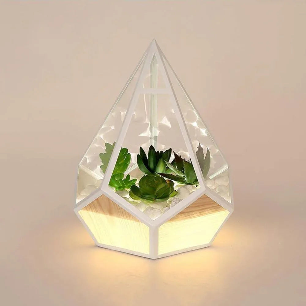 Audara-Creative Warm Living Room Bedroom Desk Light Modern Simple Plant Pebble Metal Desk Lamp Office Dormitory Apartment Table Lamp Restaurant Coffee Shop Decoration Lighting Fixture