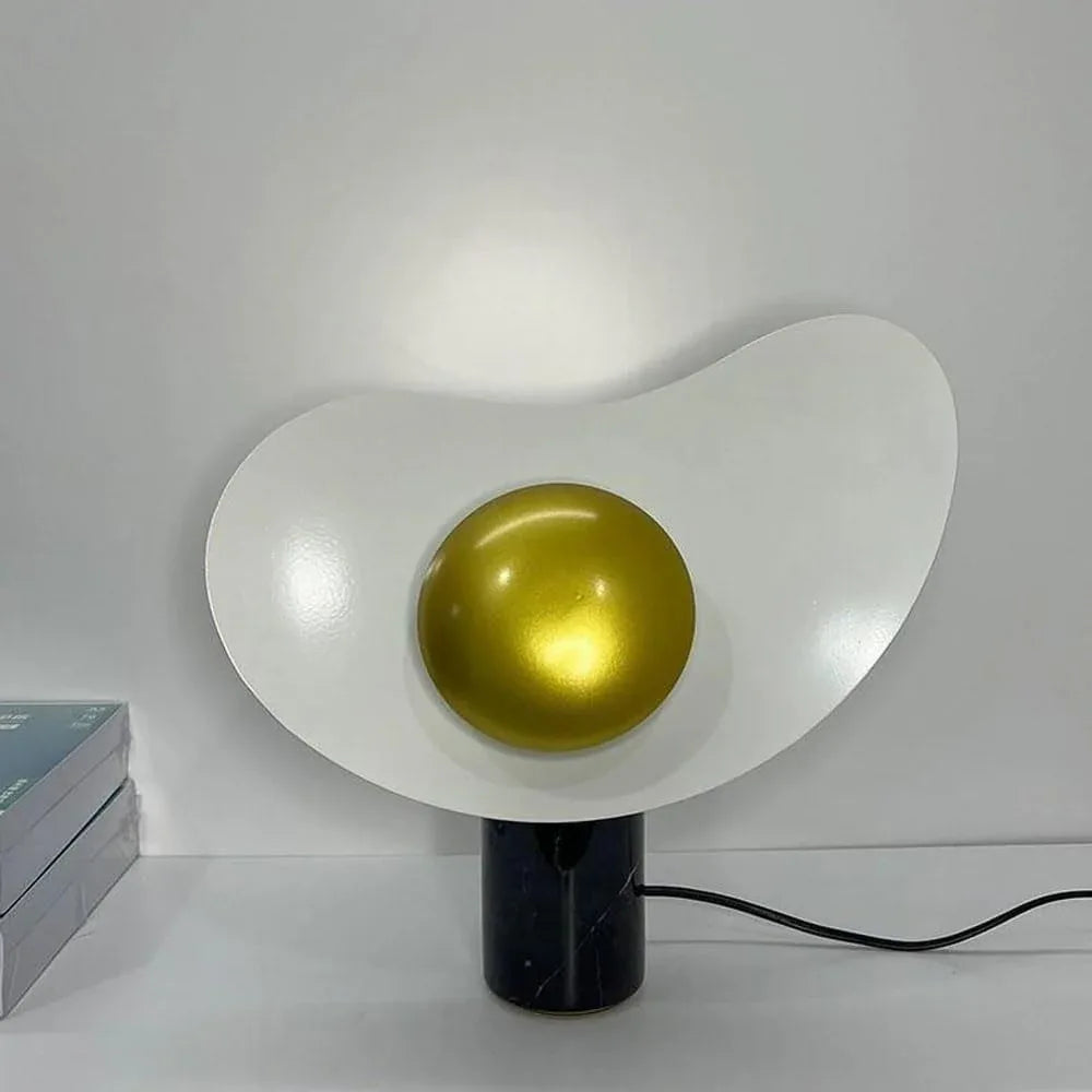 Audara-Postmodern Simple Bedroom Bedside Desk Light Scandinavian Creative Marble Desk Lamp Villa Showroom Showcase Mall Front Desk Lighting Fixture Cafe Restaurant Living Room Table Lamp