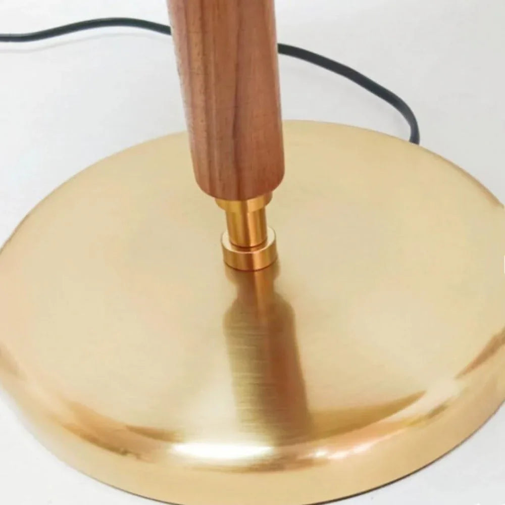 Audara-Simple Modern Sample Room Backdrop Exhibition Desk Light Scandinavian Fashion Metal Solid Wood Desk Lamp Living Room Office Study Room Table Lamp Hotel Front Desk Coffee Shop Villa Lighting Fixture