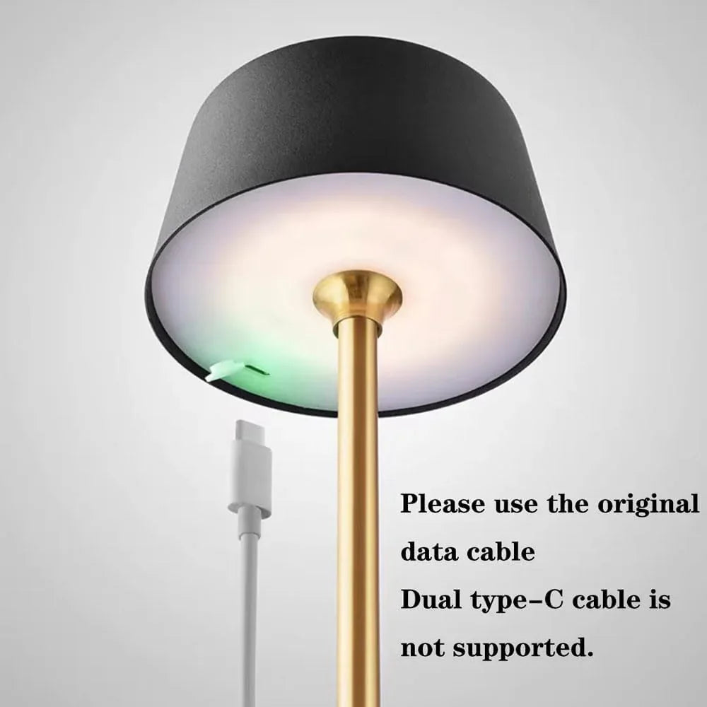Audara-Marble Desk Light for Bedroom and Reading Creative Desk Lamp Fabric and Wood Ideal Table Lamp for Restaurants Hotels Cottages and Villas Versatile Lighting Fixture Rechargeable