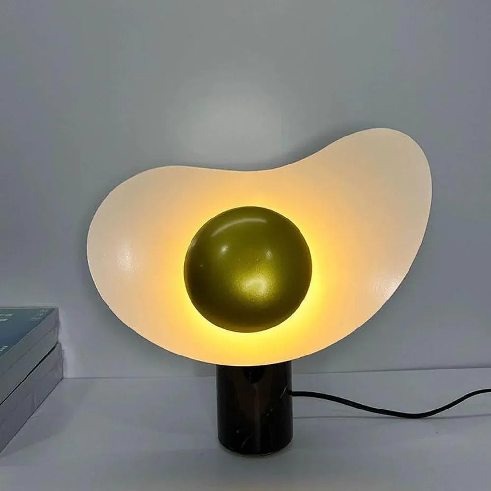 Audara-Postmodern Simple Bedroom Bedside Desk Light Scandinavian Creative Marble Desk Lamp Villa Showroom Showcase Mall Front Desk Lighting Fixture Cafe Restaurant Living Room Table Lamp