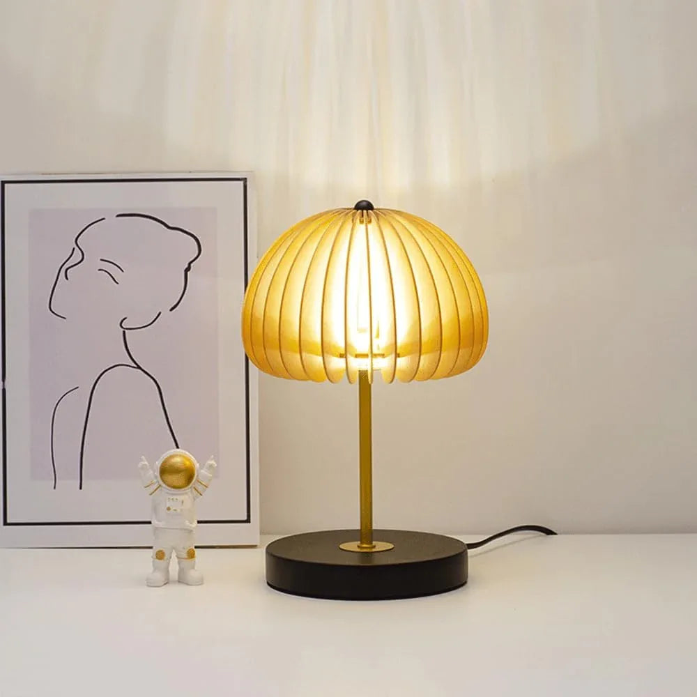 Audara-Modern Luxury Light Bedroom Bedside Desk Light Chinese Zen Metal Wooden Desk Lamp Adjustable Study Office Table Lamp Club Coffee Shop B&B Farmhouse Hotel Decoration Lighting Fixture