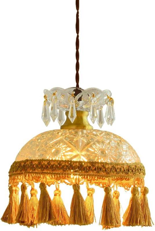 Audara-7-inch Crystal Pendant Light, Decorative Lighting Fixture, Bohemian Style, European Minimalist Style, Suitable for Bedrooms, Hotel Entryways, Kitchen Islands, and Other Scenarios.