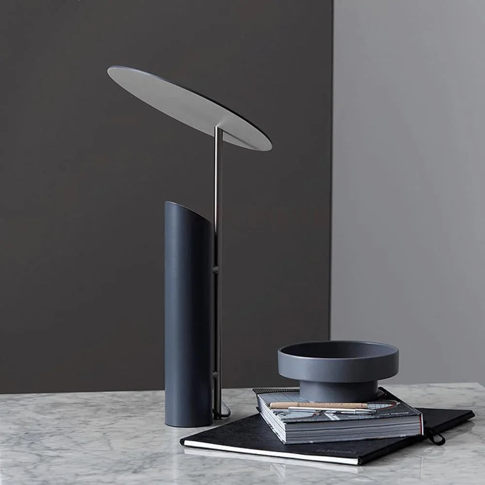 Audara-Modern Simple Hotel Showroom Model Room Desk Light Fashion Metal Desk Lamp Bedroom Study Warehouse Table Lamp Apartment Dormitory Library Villa B&B Farmhouse Lighting Fixture