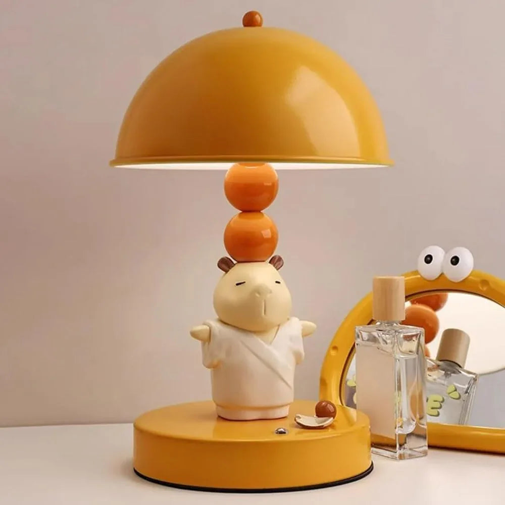 Audara-Creative Cartoon Bedroom Bedside Children's Room Desk Light Cute Metal Resin Desk Lamp School Dormitory Library Amusement Park Decoration Table Lamp Restaurant Coffee Shop Lighting Fixture