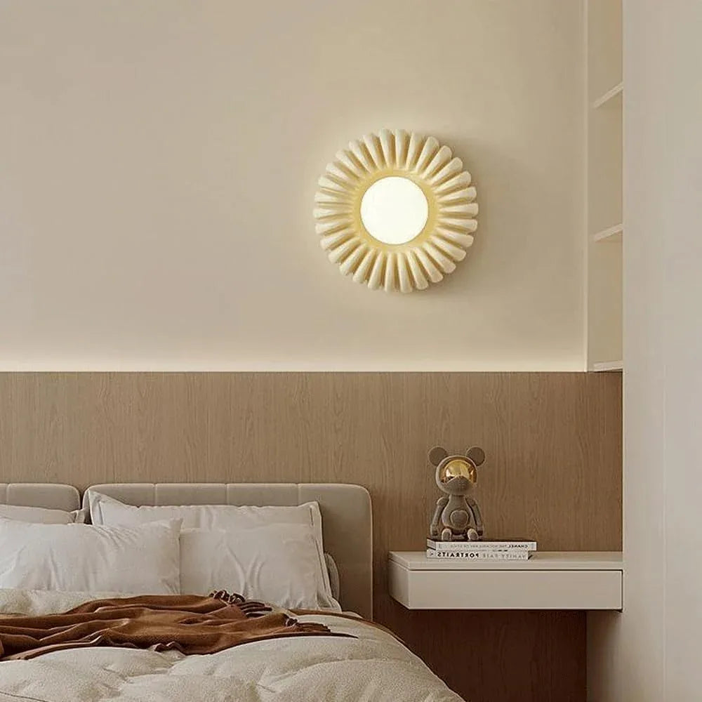 Audara-French Tien Yuan Wall Lamp Bedroom Bedside Background Wall Lights Japanese Style Wabi-sabi Wind Personalized Sconces Creative Corridor Aisle Decorative Mounted Lighting Fixture