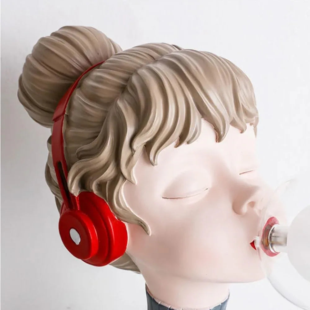 Audara-Scandinavian Cute Bedroom Bedside Desk Light Romantic Cozy Teenage Girl Bubbles Resin Desk Lamp Boys Girls Kids Room Table Lamp Dining Room Coffee Shop Dessert Shop Lighting Fixture