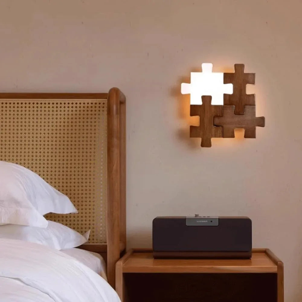 Audara-Modern Simple Cumulus Wall Lamp Modern Simple Entrance Wall Lights Creative Walnut LED Sconces Living Room Bedroom Aisle Corridor Mounted Lighting Fixture