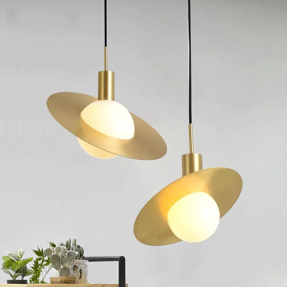 Audara-Crystal Pendant Light, 8.6 Inches, Bohemian Style, Minimalist Design, Multi-Style Lighting Fixture Suitable for Living Rooms, Cafes, Dining Rooms, Kitchen Islands, and Entryways
