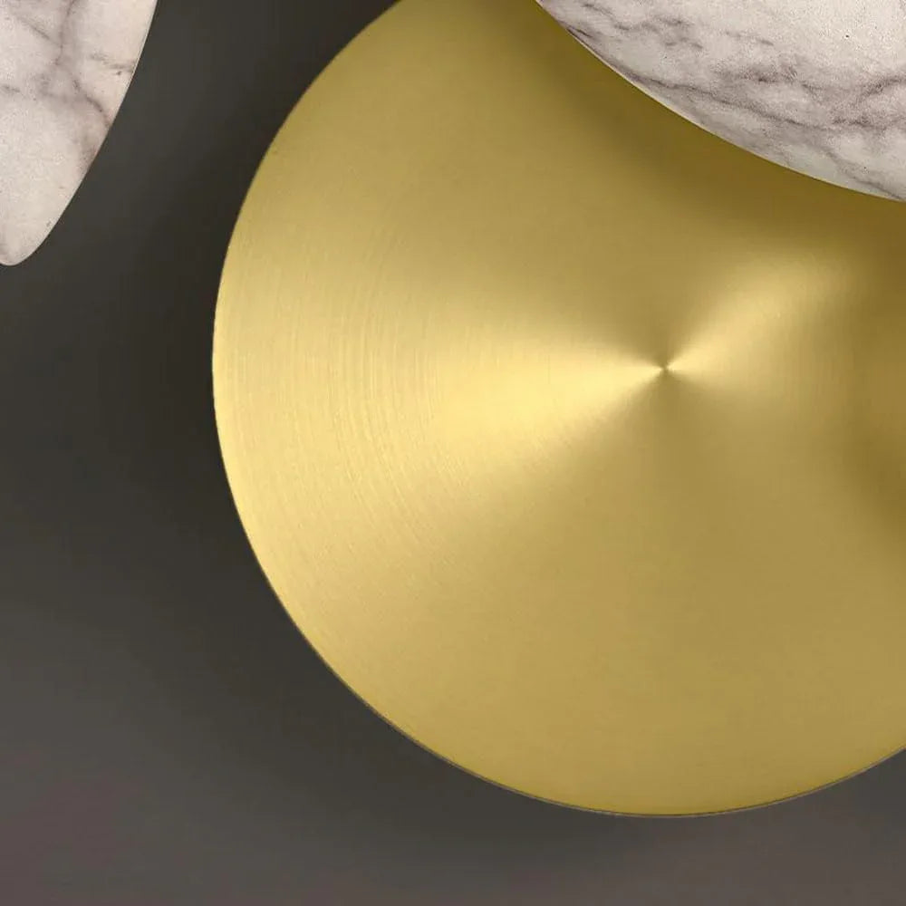 Audara-Nordic Creative Aluminum Wall Lamp Simple Light Luxury Luxury Bedroom Bedside Wall Lights 39.3in Villa Hall Background Wall Study Wall Sconces Suitable for Hotel Entrance Lighting Fixture