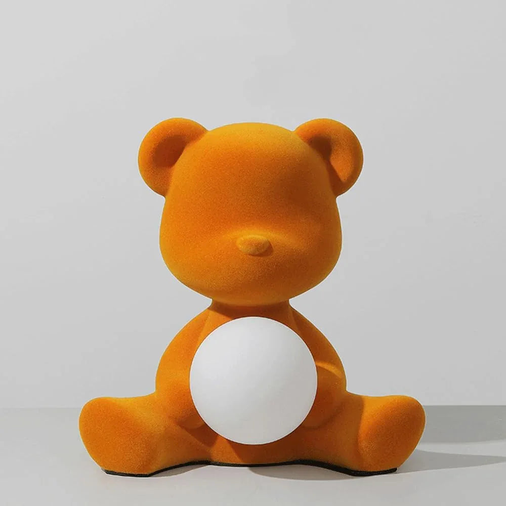 Audara-Modern Italian Bedroom Kids Room Desk Light Creative Bear Resin Desk Lamp Living Room Boys Room Girls Room Study Room Table Lamp Cafe Hotel Amusement Park School Lighting Fixture