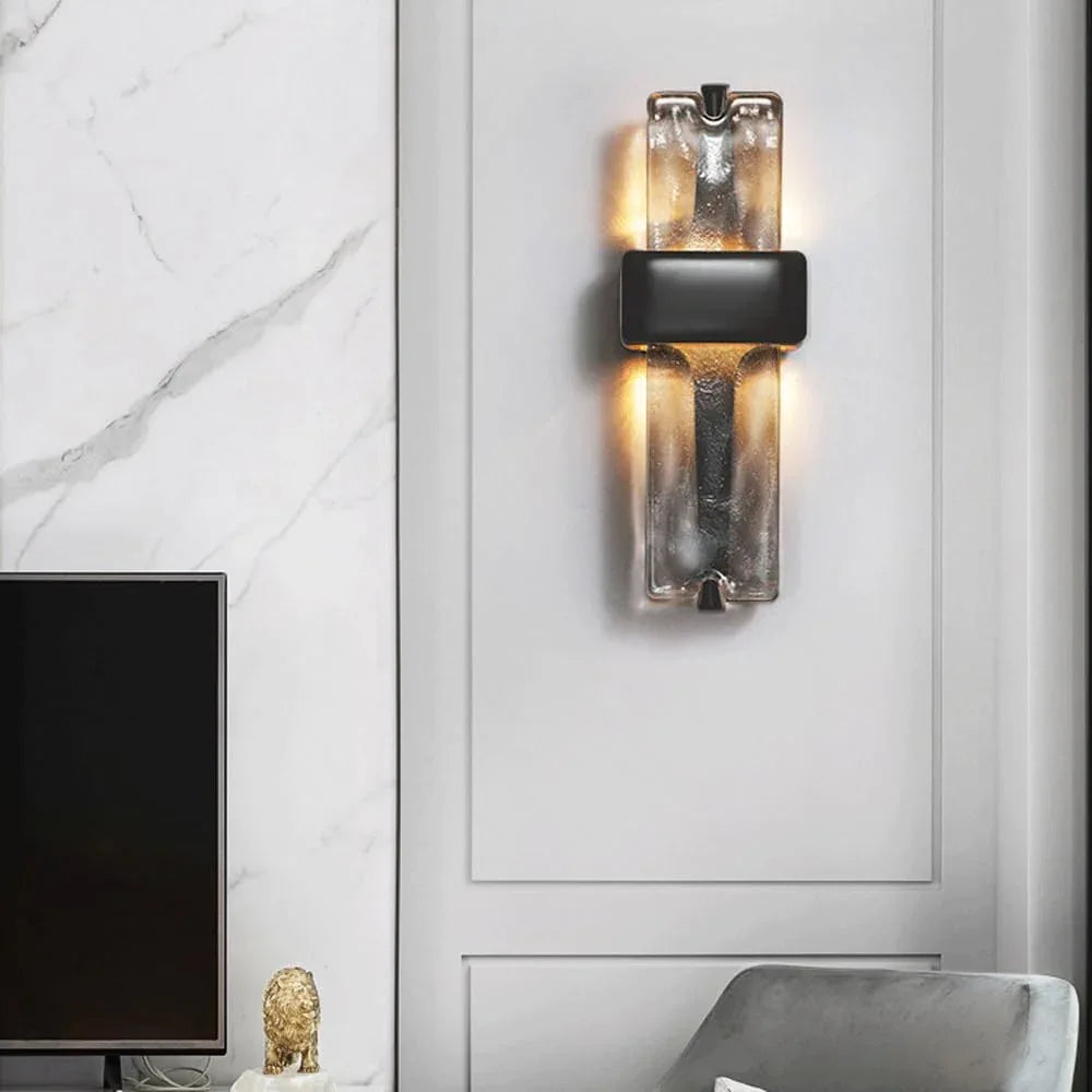 Audara-New Bedroom Bedside Wall Lamp Creative Living Room Background Wall Lights New Chinese Art Lucite Sconces Aisle Corridor Decoration Mounted Lighting Fixture