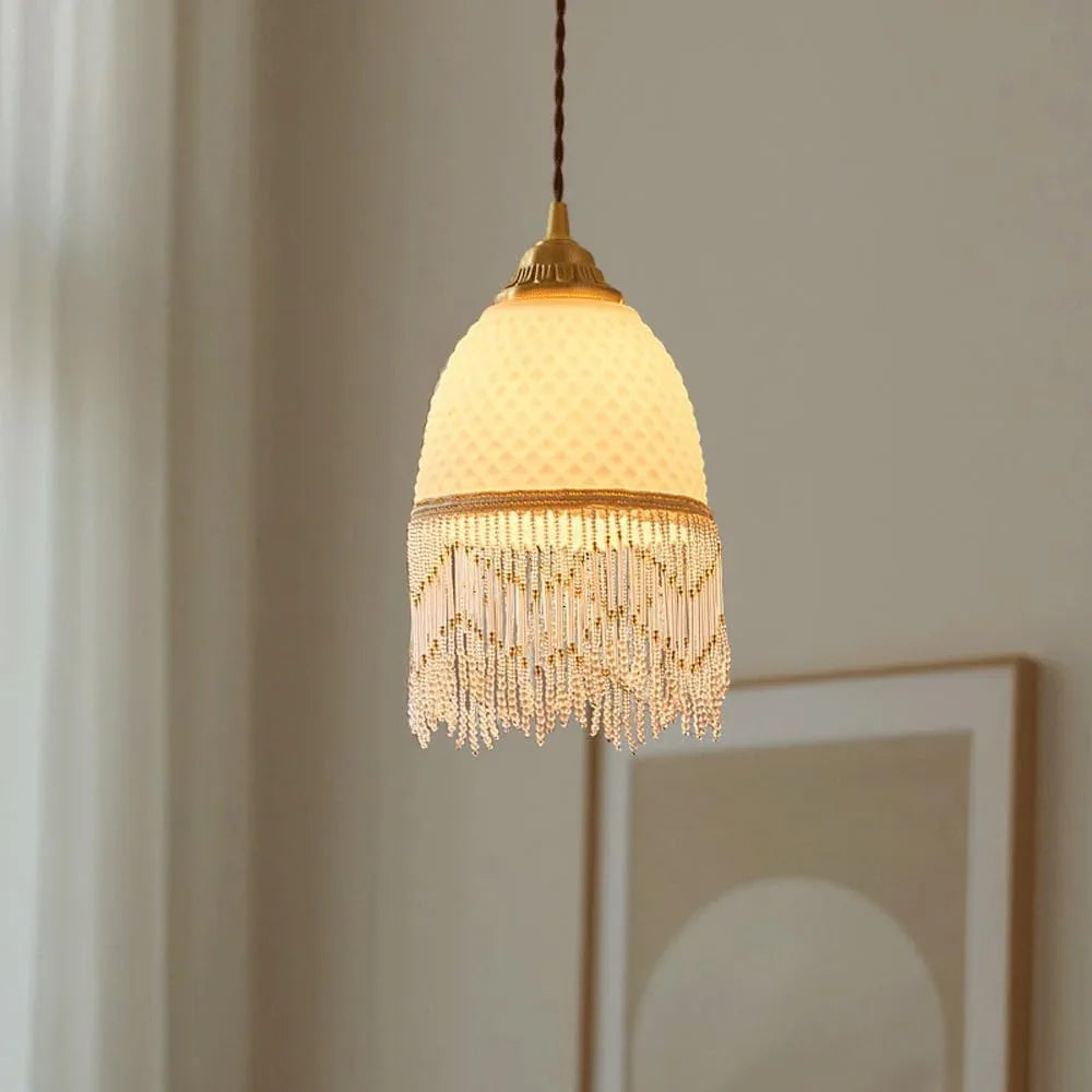 Audara-6-inch Modern Pendant Lights for Bedside, Bedroom, Hotel Entryway, Kitchen Island, and Various Other Spaces, Easily Blending Into Minimalist, Bohemian, and European Styles.