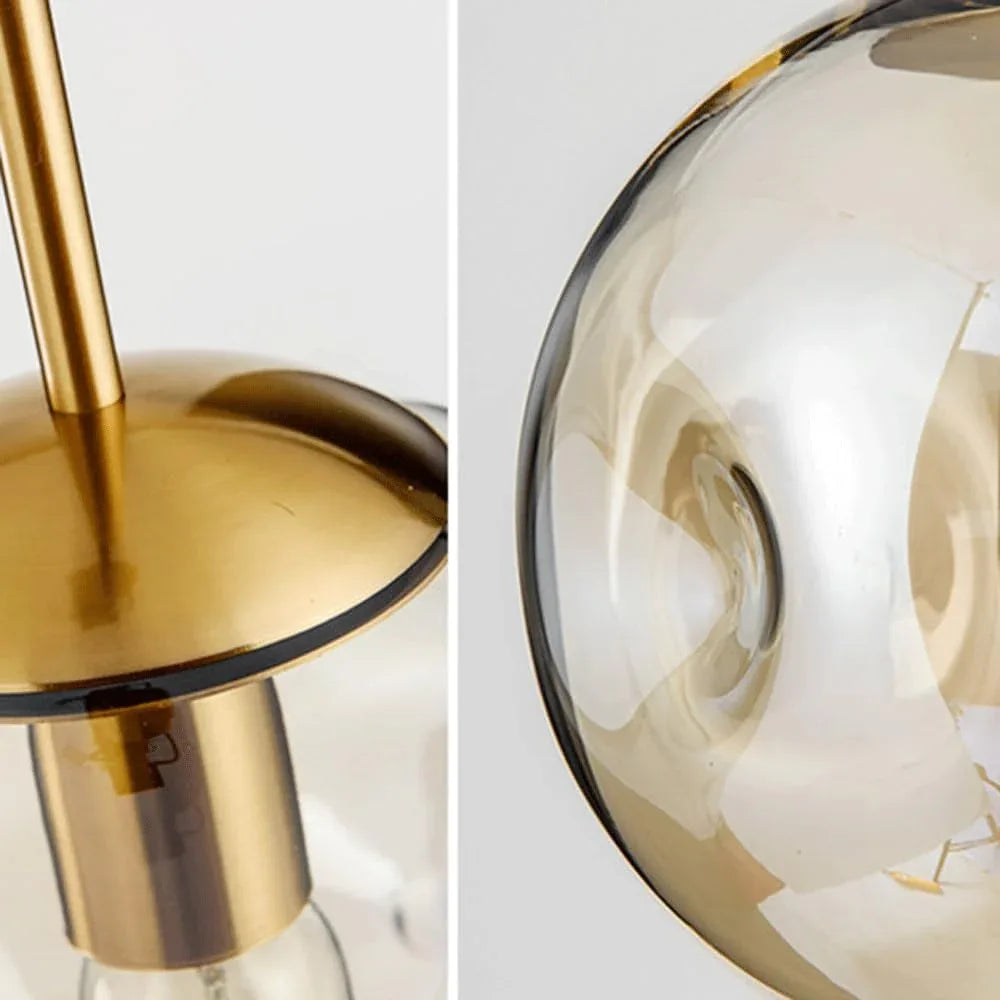 Audara-10-inch Glass Pendant Lights, Spherical Decorative Lamps, Bohemian Style, European Minimalist Style, Suitable For Bedrooms, Hotels, Restaurants, Entryways, Kitchen Islands, And Other Scenarios.