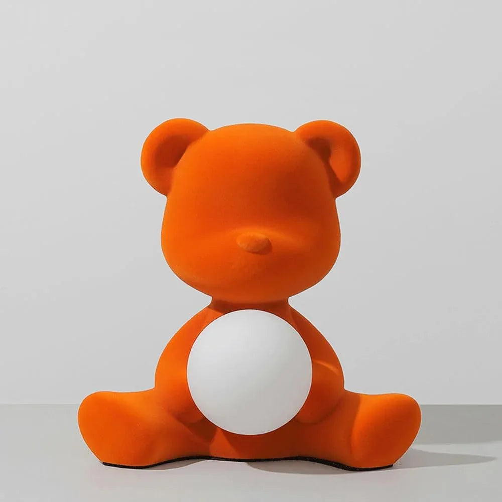 Audara-Modern Italian Bedroom Kids Room Desk Light Creative Bear Resin Desk Lamp Living Room Boys Room Girls Room Study Room Table Lamp Cafe Hotel Amusement Park School Lighting Fixture