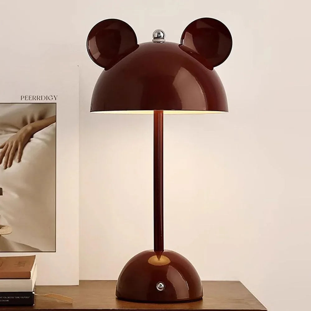 Audara-Creative Light Luxury Bedroom Living Room Bedside Desk Light Warm Ambiance Red Metal Desk Lamp Wedding Office Study Room Dormitory Table Lamp Restaurant Clothing Store Decoration Lighting Fixture