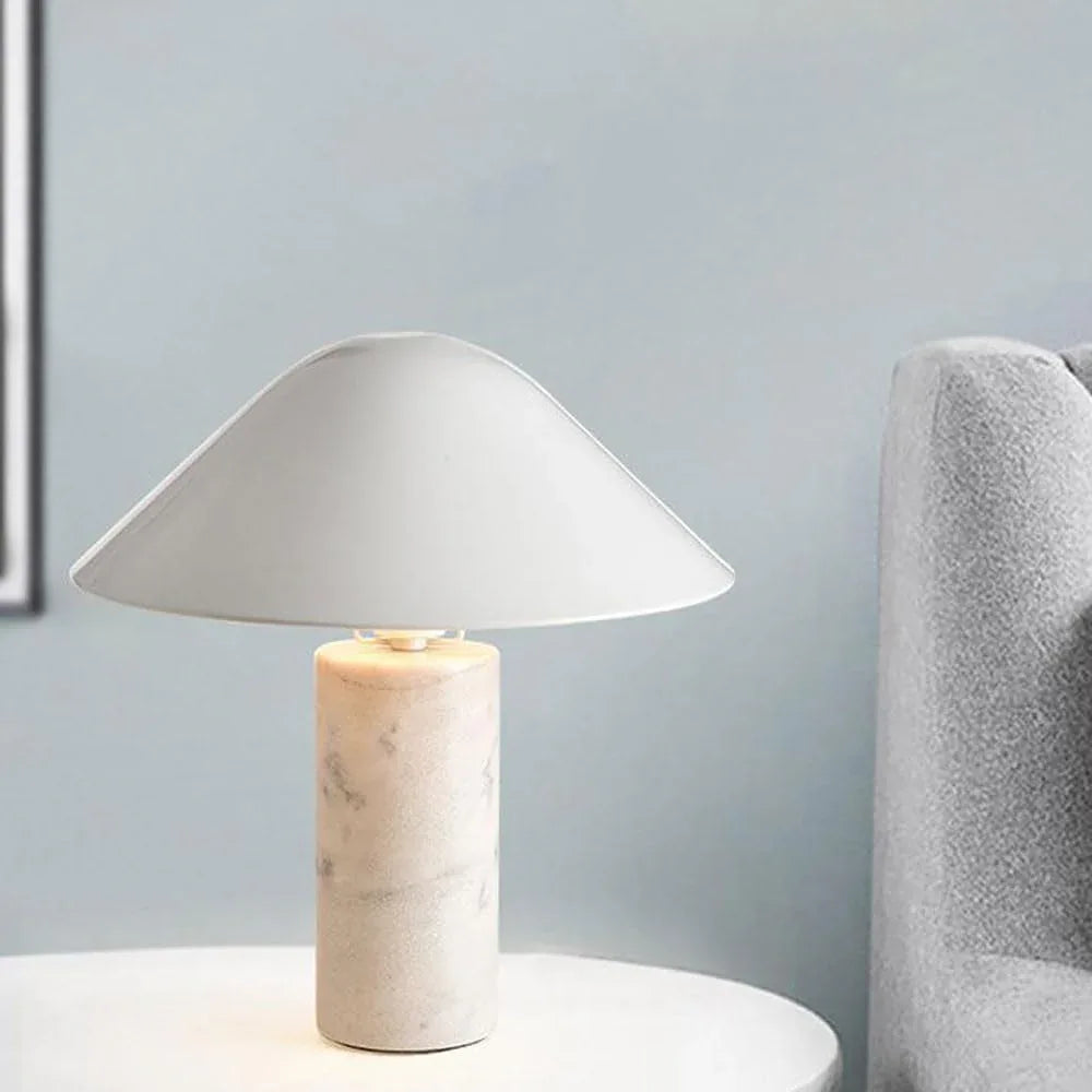 Audara-Postmodern Simple Marble Desk Light Light Luxury Living Room Counter Bedroom Desk Lamp Dining Room B&B Farmhouse Coffee Shop Lighting Fixture Model House Showroom Bedside Table Lamp