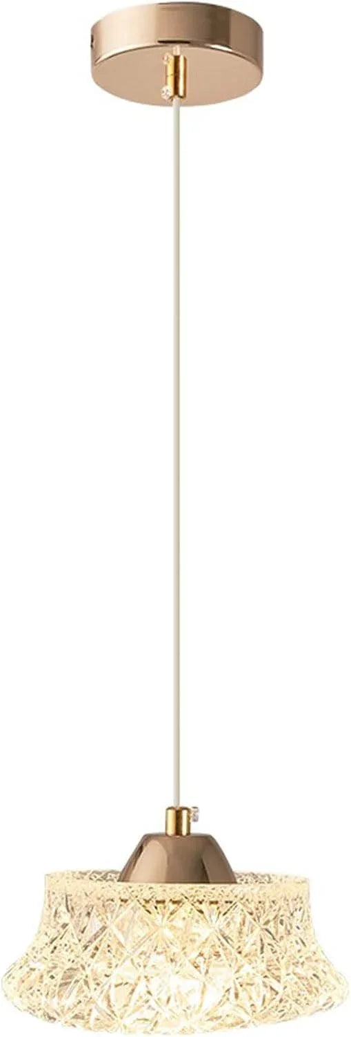 Audara-6-inch Bohemian Luxury Crystal Pendant Light: Its Small Size Easily Adapts to Various Spaces, Including Bedrooms, Hotels, Studies, Living Rooms, Kitchens, Islands, and Entryways.