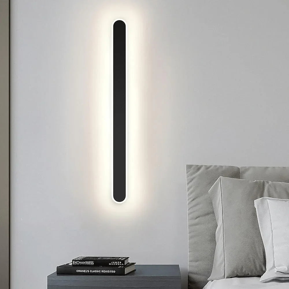 Audara-Light Luxury Living Room Background Wall Wall Lamp Simple Modern Long Wall Lights Creative Minimalist Case Designer Bedroom Sconces Hotel Corridor Corner LED Mounted Lighting Fixture