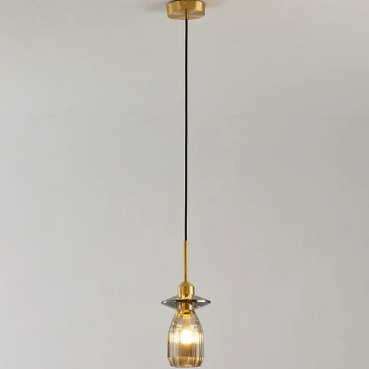 Audara-5-inch Crystal Pendant Light, Minimalist and Luxurious Bohemian Style Decorative Chandelier, Suitable for Various Scenarios Such As Bedrooms, Hotels, Studies, Bedside Tables, and Entryways.