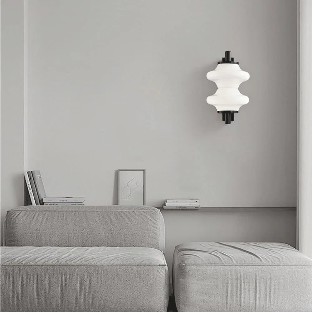 Audara-Eye-Care Italian Simple Wall Lamp Bedroom Bedside Wall Background Wall Lights Living Room Acrylic Metal Sconces Staircase Aisle LED Mounted Lighting Fixture