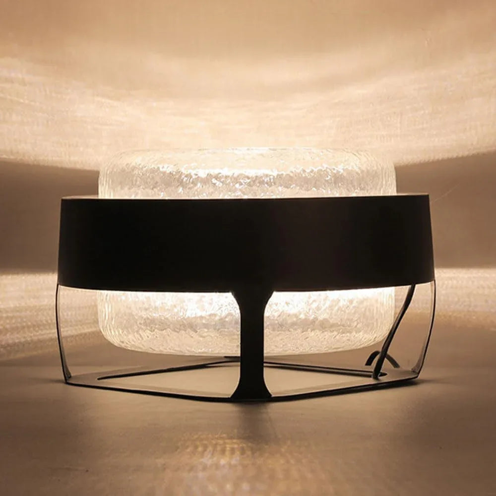 Audara-Italian Designer Showroom Living Room Bedroom Desk Light Luxury Metal Glass Desk Lamp Hotel Front Desk Coffee Shop Table Lamp Villa Club Library Decoration Lighting Fixture